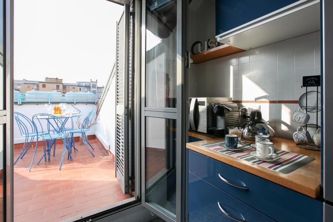 The Cosy Terrace Of Milano- Via Sardegna Daire Dış mekan fotoğraf